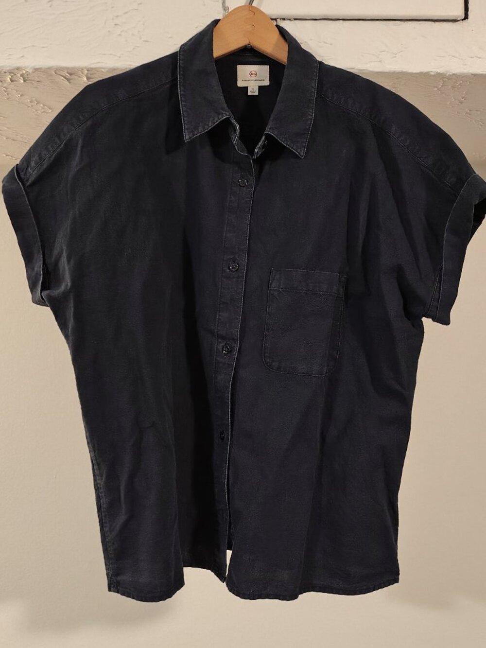 Adriano Goldschmied linen-cotton top